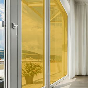 Film couleur jaune citron transparent