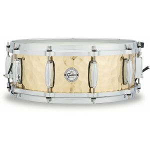 Gretsch DRUMS S1-0514-BRH - SILVER SERIES 14 X 5 HAMMERED BRASS (LAITON MARTELE)