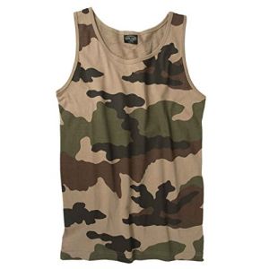 Image de Mil-tec Débardeur en coton, olive XL Multicolor