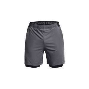 Under Armour Vanish Woven 2in1 Shorts Hommes - Gris Foncé, Noir