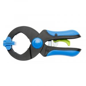 H&ouml;gert Technik - Serre-joint &agrave; cliquet 200 mm - Serre-joint avec blocage &agrave; cliquet - Pour la maison, le jardin, la voiture - Serrage doux et agr&eacute;able - Serrage puissant