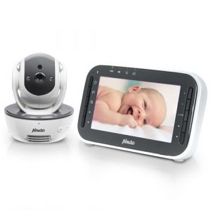 Image de Alecto Babyphone avec caméra et écran couleur 4.3" - DVM200M - Blanc-Anthracite