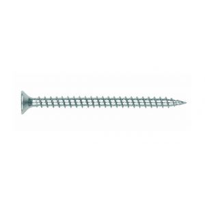 Index + 100 vis &agrave; bois PZ2 t&ecirc;te frais&eacute;e 4,5 x 80 mm zingu&eacute; - TPPOZ45080