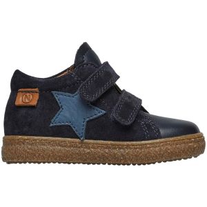 Naturino Baskets avec écusson Etoile, Bleu-Bleu Ciel 22
