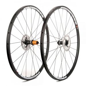 Progress Paire Roues Gravel Phantom Cx Disc Tubular 12 x 100 / 12 x 142 mm Black / White