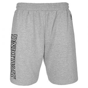 Spalding Team II - Short Basketball - Homme - Gris Chiné - FR : 2XL