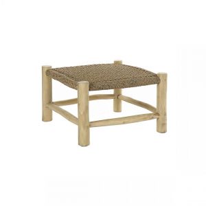 Image de Pomax Table Basse TREILLAGE en Bois de Teck Naturel