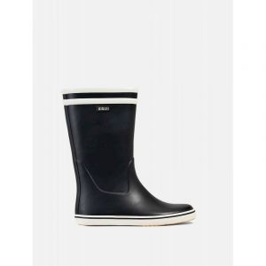 Aigle Malouine - Bottes de pluie femme Marine Blanc 37