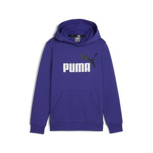 Puma ESS+ 2 Col Big Logo Hoodie FL B, Transpirer Garçons, Lapis Lazuli, 586987