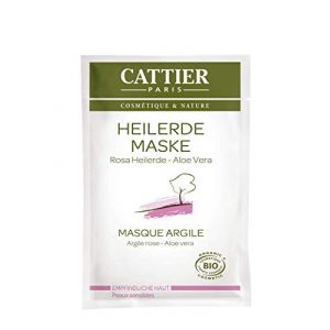 Cattier Masque Argile Rose en Sachet - 12,50 ml