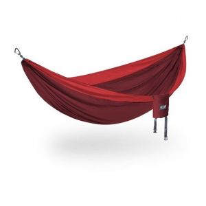 Eno DoubleNest - Hamac taille 290 x 192 cm, rouge/blanc