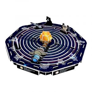 Dam Puzzle 3d système solaire 45 pièces. 20,3x20,3x4,4 cm.
