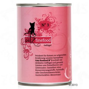 Catz Finefood 6 x 400 g pour chat - Poulet, faisan