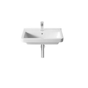 Image de Roca Dama-N Lavabo, A327784000 600 x 460 x 145 1 trou perçé, 2 trous préperçés