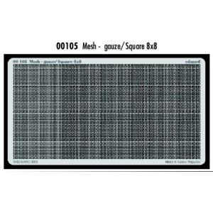 Eduard MAQUETTE MESH GAUZE /SUARE 8 X 8 00105