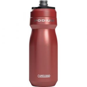 Camelbak Gourde de v&eacute;lo en acier Podium, Bouteille, Rouge Sierra, 530 ml