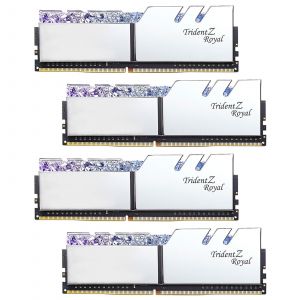 G.Skill Trident Z Royal RGB Silver 64 Go (4 x 16 Go) 3600 MHz DDR4 CL16
