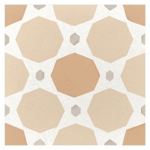 Image de Caprice Deco - Topaz Pastel - Carrelage 20x20 Cm Aspect Carreaux De Ciment Bulles Pastel