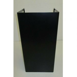 Brandt Cheminee superieur noire pour hotte
