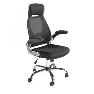 Chaise de bureau pivotante en tissu Angel Cerdà