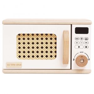 Le Toy Van Four à micro-ondes en bois