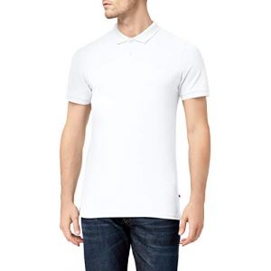 Image de Jack & Jones Jjebasic Polo SS Noos, Homme, Blanc (White Detail: Slim Fit), X-Small