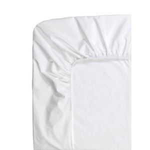 Essix Drap housse en percale 80 fils (120 x 200 cm)