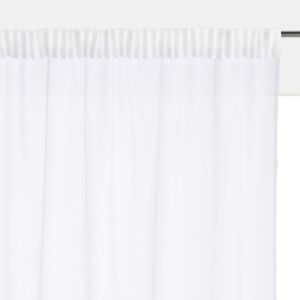 Image de Voilage finition galon fronceur, Limpo Blanc Taille 180X140 cm;240X140 cm