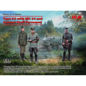 ICM Maquettes et Figurines Militaires : Type G4 avec MG34 Allemand