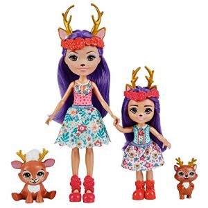 Image de Mattel Enchantimals - Danessa Biche Et Petite Soeur - Poupée