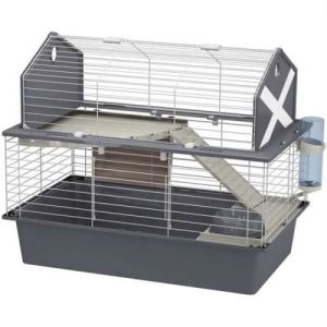 Cage pour lapins avec accessoires 78 48 65 cm BARN80 FERPLAST