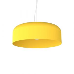 Suspension en métal jaune E27