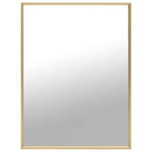 VidaXL Miroir Doré 80x60 cm