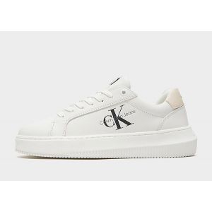 Calvin Klein Baskets basses Chunky cuir Blanc - Couleur Blanc - Taille 39