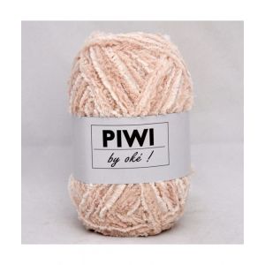 Fil &agrave; tricoter &agrave; tricoter PIWI - By Ok&eacute; !(...) - 638 Ecru