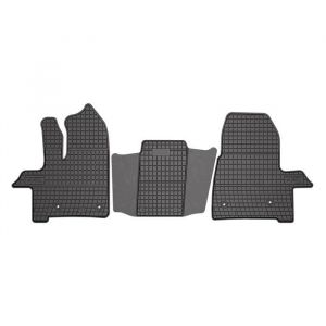 Omac Tapis de Sol pour Ford Transit Custom 2017-2020 Caoutchouc Noir