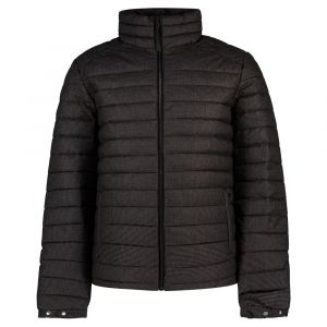 Superdry Studios Non Hooded Fuji Veste, Grey Dogstooth, S Homme
