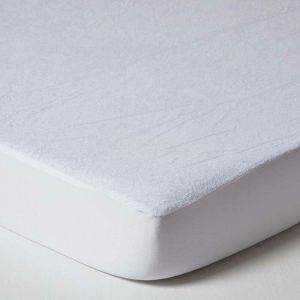 Homescapes - Prot&egrave;ge matelas imperm&eacute;able &eacute;ponge pour lit b&eacute;b&eacute;, 70 x 140 cm, Lot de 2