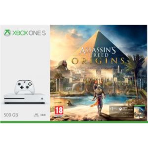 Image de Microsoft Xbox One S 500 Go + Assassin's Creed Origins