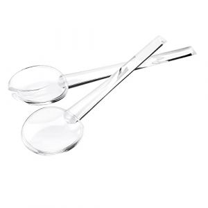 Guzzini Happy Hour, Couverts à salade - Transparent, 20 cm - 08070000