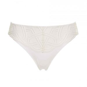 Sans Complexe Slip taille medium Elise, Lingerie seduction Blanc - Couleur Blanc - Taille 4XL