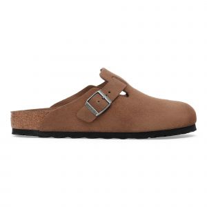 Birkenstock Sandales en cuir suédé Boston