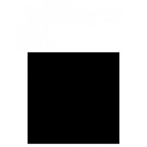 J-Line Lot de 12 serviettes effet tissu en papier noir 20x20