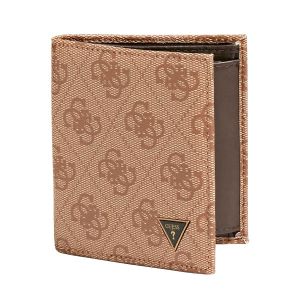 France Bag GUESS Sac homme Vezzola small Billfold Beige / marron