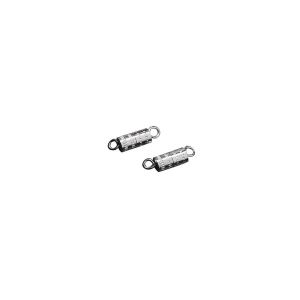 Rayher Fermoir à visser 4 x 16 mm Couleur Platine 3 pcs
