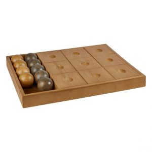 Atmosphera Jeu De Morpion Jehan Marron