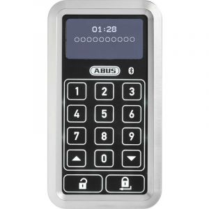 Image de Abus Serrure à code numérique ABHT10133 en façade 6 V Bluetooth