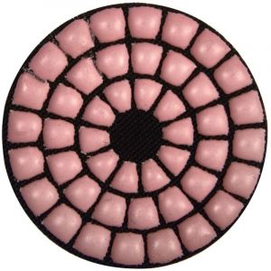 Proxxon micromot 28656 Lot de 3 tampons de polissage diamant&eacute;s (&oslash; 50 mm, grain 50, poids 25 g)