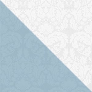 Papier peint baroque Profhome 951351 papier peint intiss&eacute; &agrave; peindre textur&eacute; au style baroque mat blanc 5,33 m2 blanc