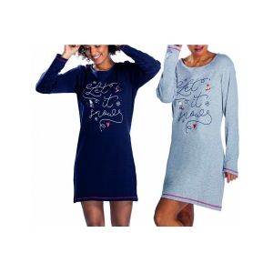 Pyjama Coton Melissa Brown Alpes Liquette Pack De 2